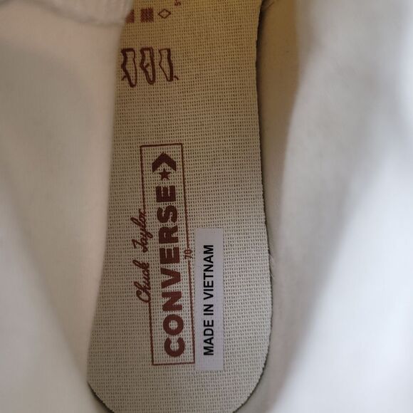 Converse Chuck Taylor 70 High Crafted Ollie Patch Men's Size 9 Shoes A04500C - Picture 7 of 10